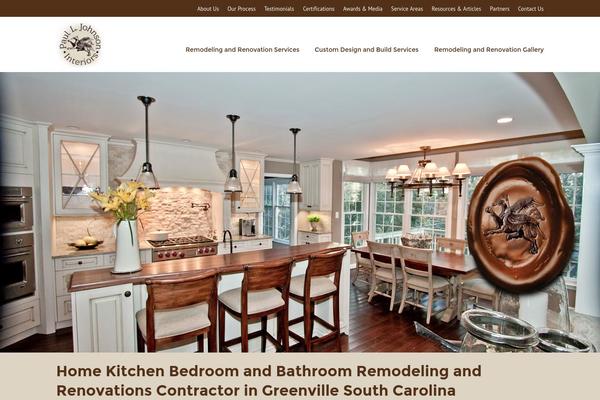 Construction theme site design template sample