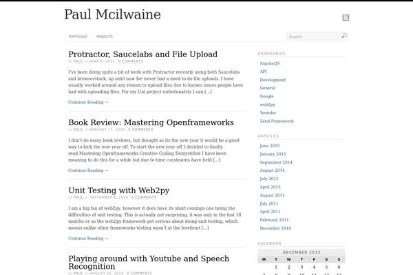 Platform theme site design template sample