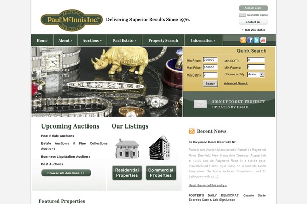 Site using Dynamic Content Gallery plugin