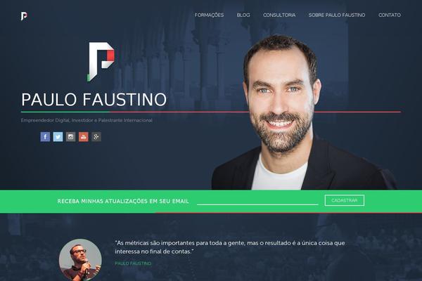 paulofaustino.com site used Paulofaustino