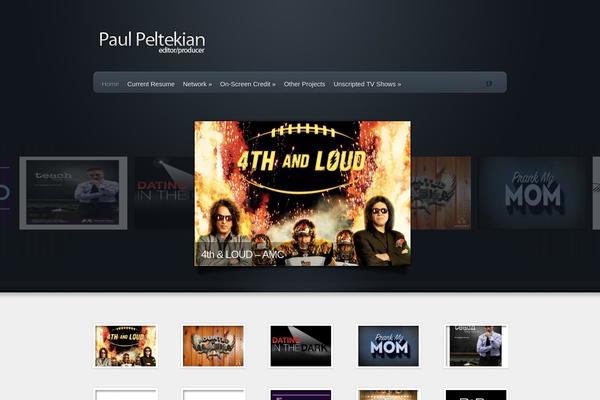 Envisioned theme site design template sample