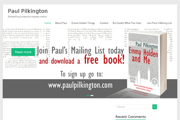 paulpilkington.com site used Paulpilkington