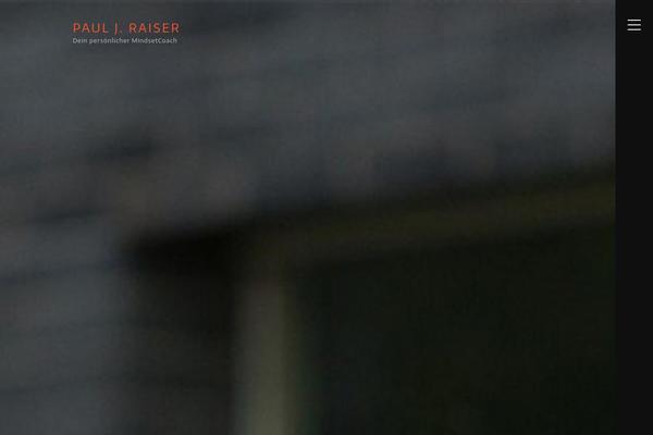 PJ theme site design template sample