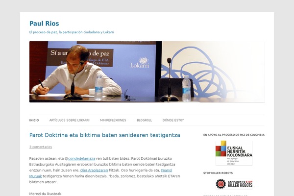 Site using CookiesControl (Spanish legislation) plugin