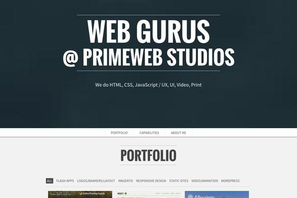 Scrn theme site design template sample