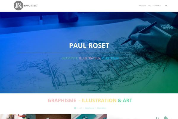 paulroset.com site used Themetrust-create2
