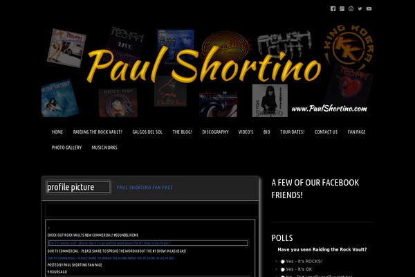 Site using Wolf-music-network plugin