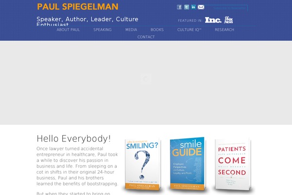 Site using AnyWP Twitter plugin