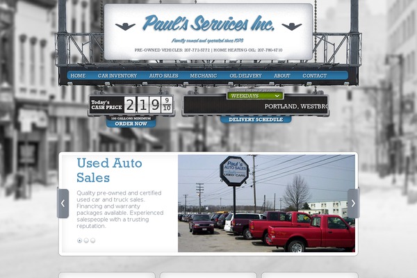 paulsservicesinc.com site used Pauls