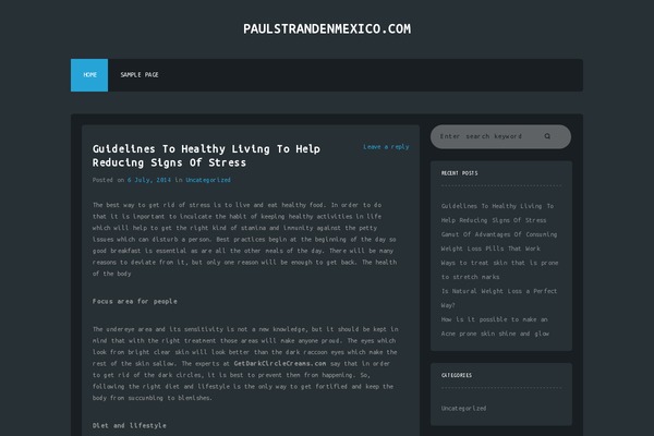 paulstrandenmexico.com site used Journalism
