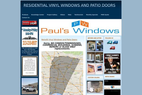 Quadruple Blue theme site design template sample