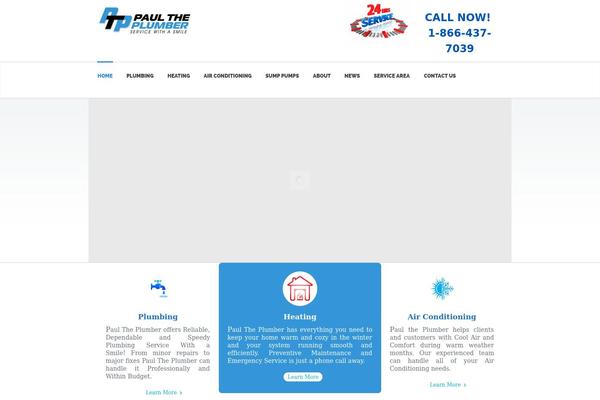 Quentin theme site design template sample