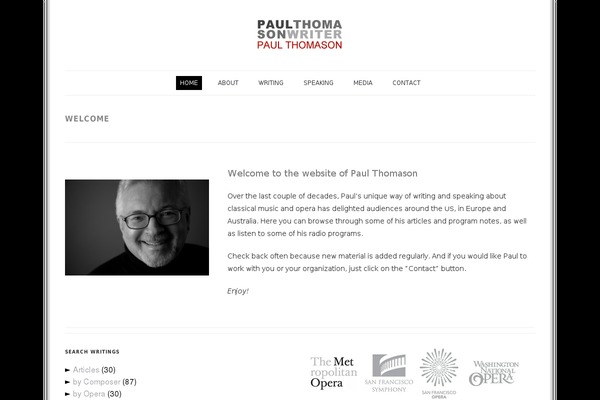 Arcadia theme site design template sample