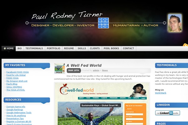 Mystique theme site design template sample
