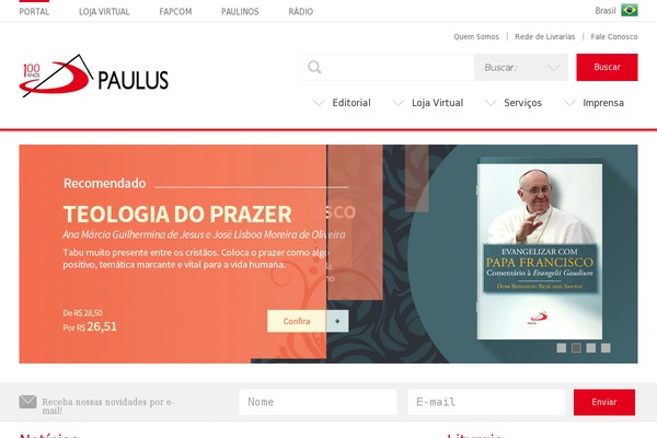 Minhaparoquia theme site design template sample