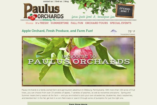 Site using Slideshow plugin