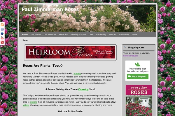 Site using CC Child Pages plugin