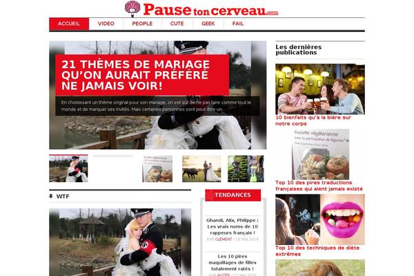 pause-ton-cerveau.com site used Clock Theme