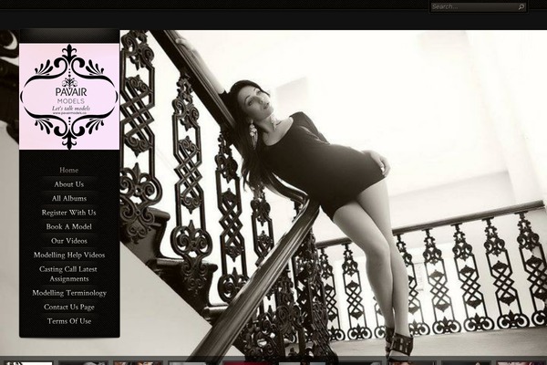 Chocolate theme site design template sample
