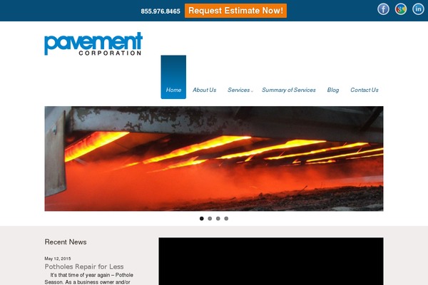 Site using Easy Testimonials plugin