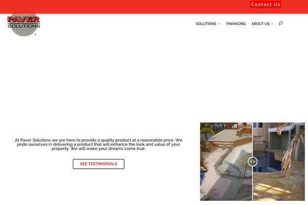 Divi Child theme site design template sample