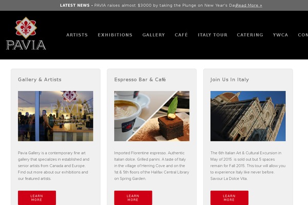 Panacea theme site design template sample