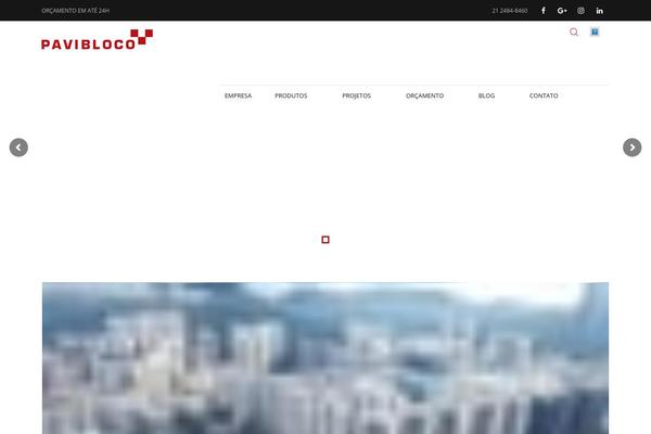Engage theme site design template sample
