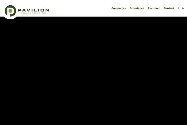 pavilionconstruction.com site used Porto Child