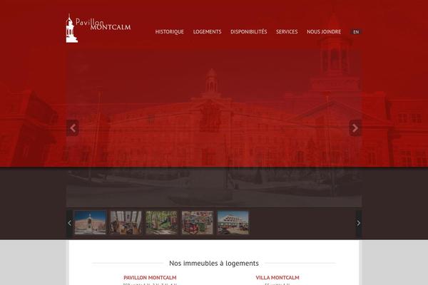 Pm theme site design template sample