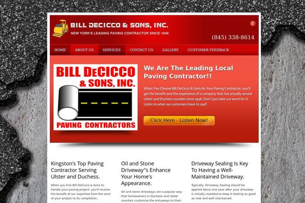 Local Business theme site design template sample