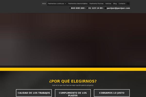 pavipor.com site used Pavimentacion