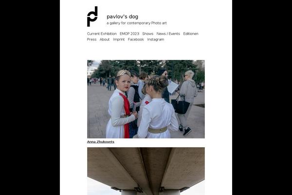 pavlovsdog.org site used Marianne