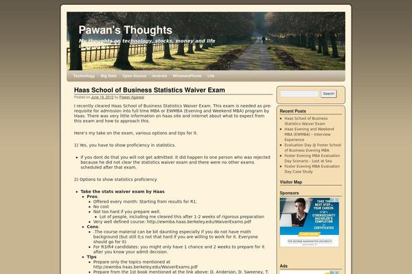 Weaver theme site design template sample