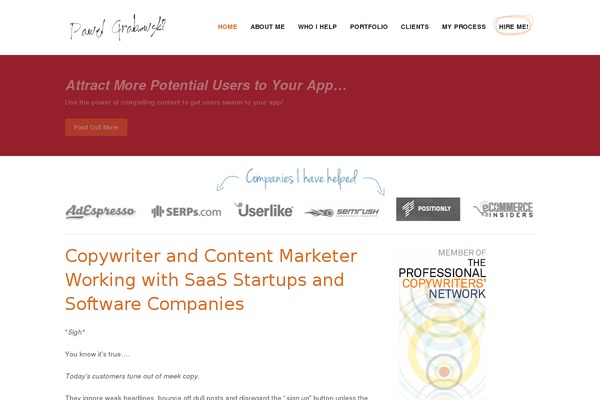 Appply theme site design template sample