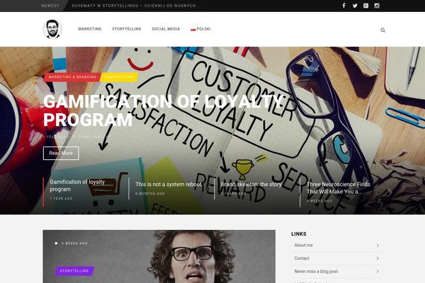 Edition theme site design template sample