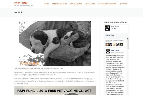 Site using MotoPress Content Editor Lite plugin