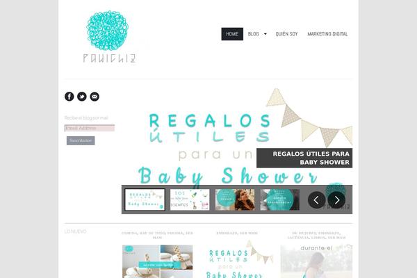 Pulse theme site design template sample