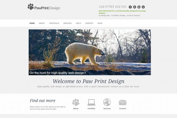 Chalong theme site design template sample