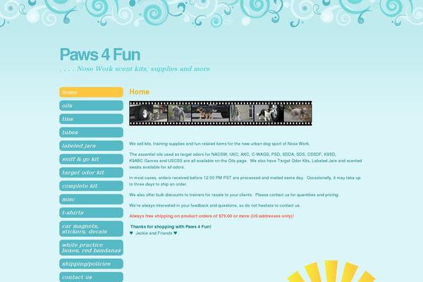 Brand New Day theme site design template sample
