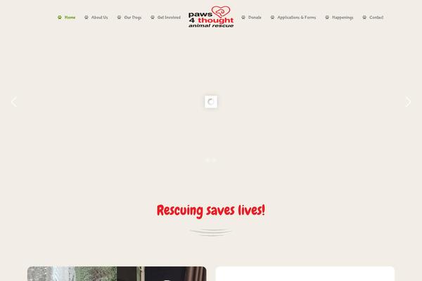 paws4thoughtrescue.com site used Petsworld-child