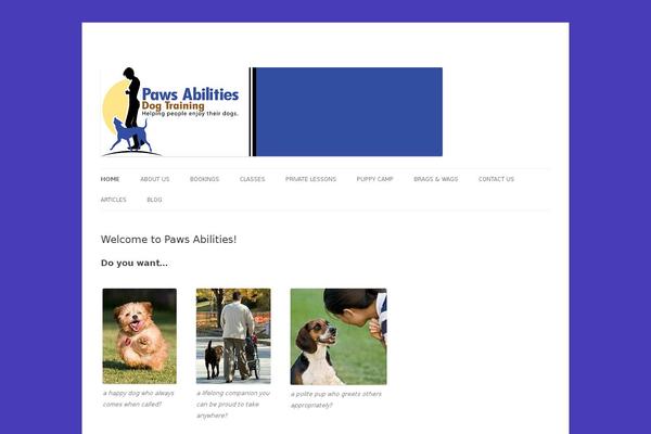 Twentytwelve-child theme site design template sample