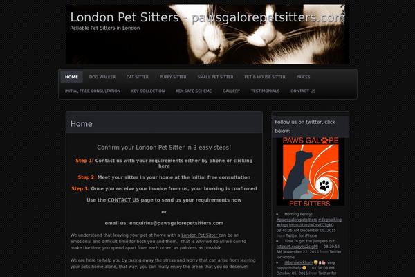 Parament theme site design template sample