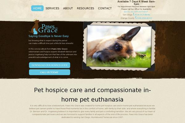 Balance theme site design template sample