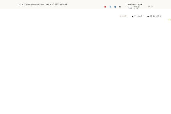 Alloggio theme site design template sample