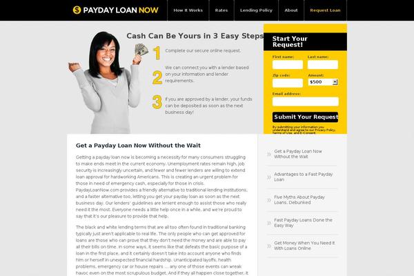 paydayloannow.com site used Paydayloannow