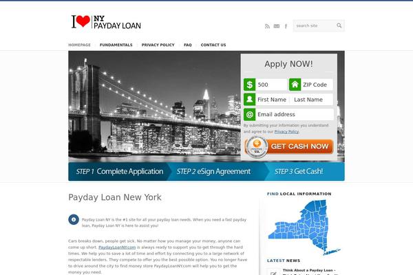 Choices theme site design template sample