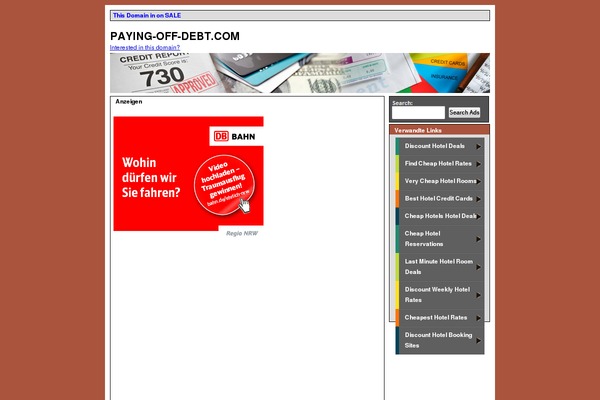 paying-off-debt.com site used RCG Forest