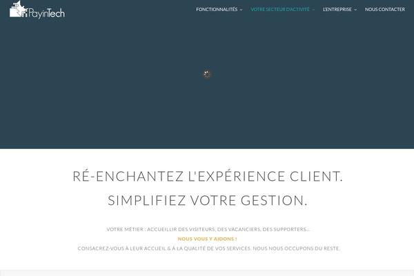 Rebound theme site design template sample