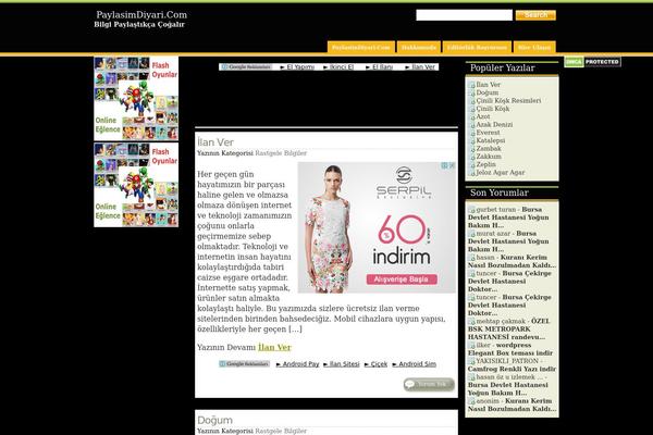 paylasimdiyari.com site used Talian