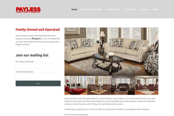 Dynamix theme site design template sample